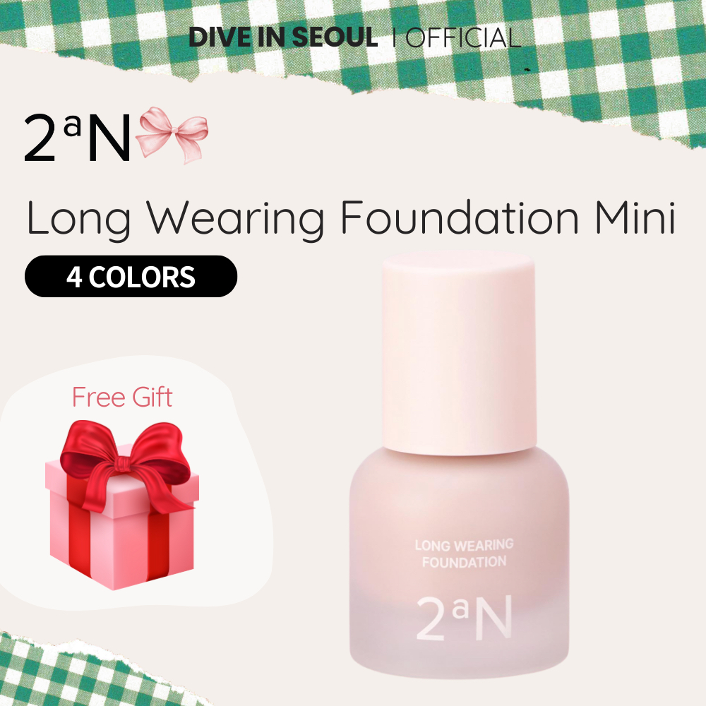 [2aN] Long Wearing Foundation Mini – 4 สี / 15ml