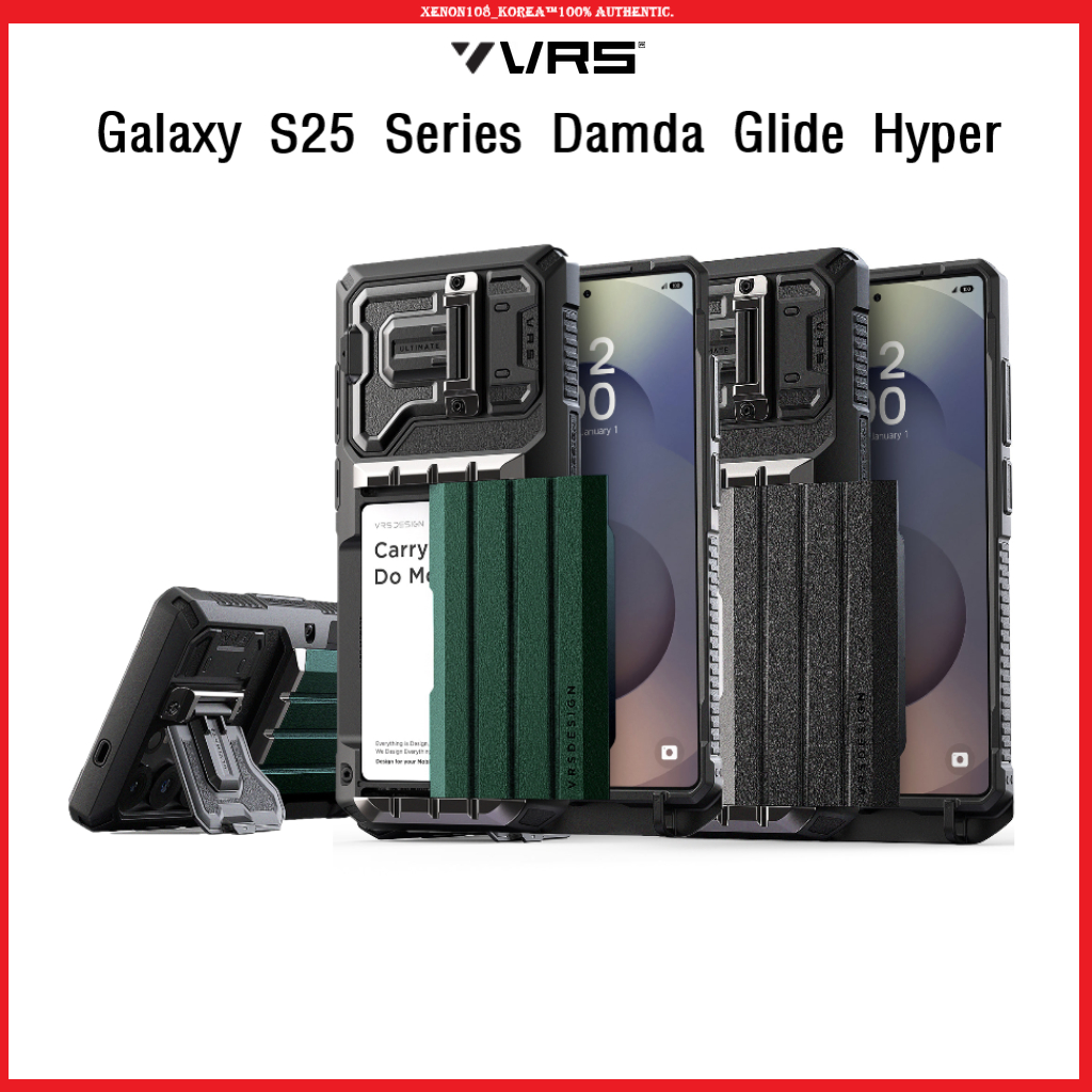[VRS Design] Galaxy S25 Series Damda Glide Hyper / -S25 Ultra