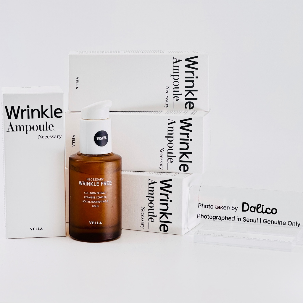 Vella Necessarie Wrinkle-Free Ampoule 50ml - อินเทนซีฟ แอนตี้-เอจจิ้ง แอนด์ เฟิร์มมิ่ง