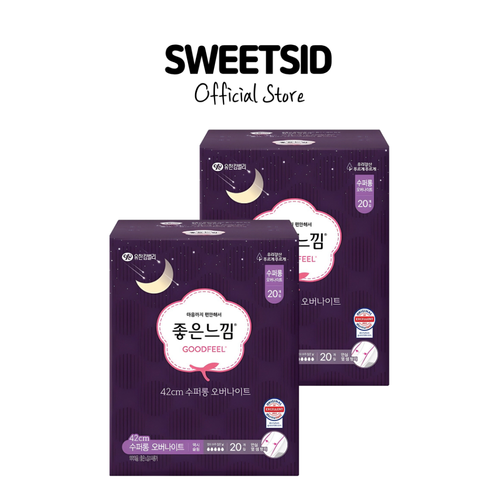 [GOODFEEL] Original Night Wings ผ้าอนามัยข้ามคืน 33 ซม.Super Long 42 ซม. 1P 2P 3P 4P 6P