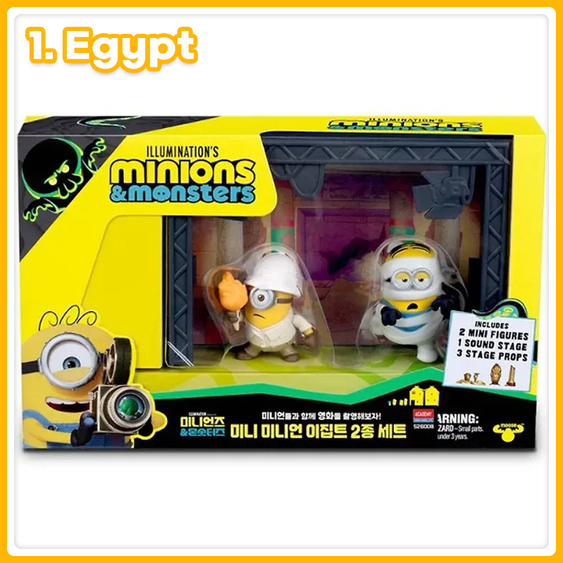 Minions & Monsters Set Egypt / Wizard / Cowboy (เลือก 1)