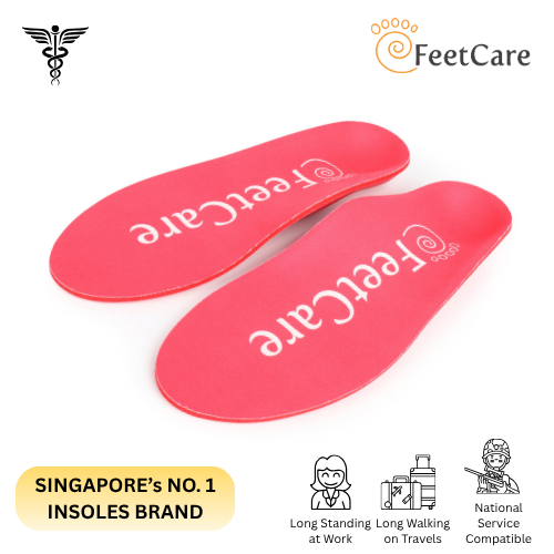 FeetCare Arch Support Insoles สําหรับบรรเทาอาการปวด Plantar Fasciitis ปวดส้นเท้า Unisex
