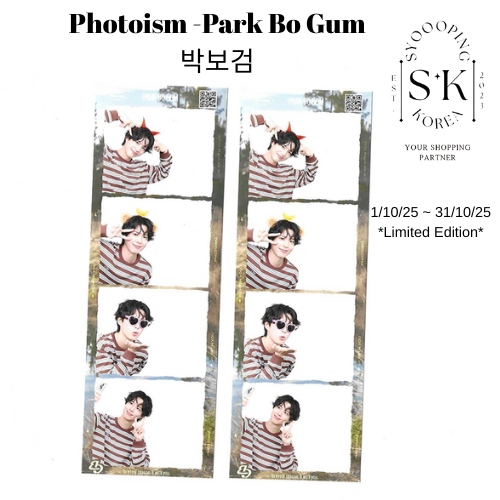 [Park Bo Gum] Photoism x Park Bo Gum Collaboration โพลารอยด์