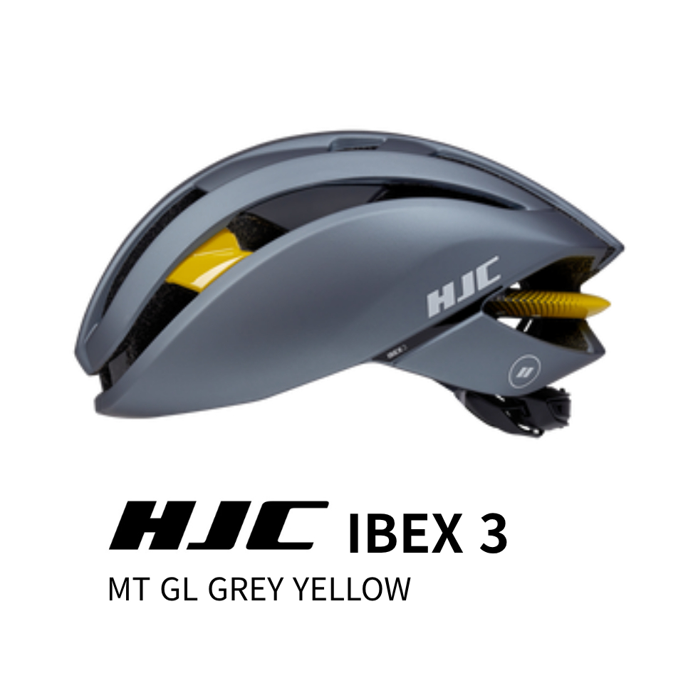 HJC IBEX 3 สีเหลืองวินเทจ หมวกกันน็อคสำหรับปั่นจักรยานระดับพรีเมียม