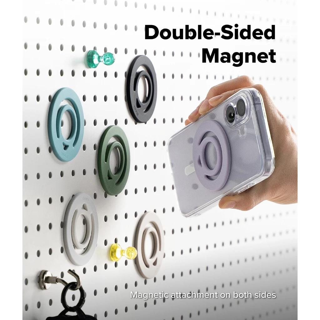 Ringke Dual Magnetic Silicone Ring สำหรับสมาร์ทโฟนและอุปกรณ์เสริมอื่นๆ thumbnail 4