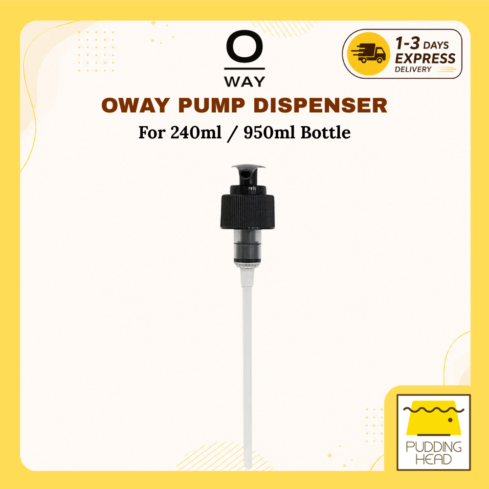 [OWAY] เครื่องจ่ายปั๊มผลิตภัณฑ์ขวดขายปลีกสําหรับแชมพูครีมนวดผมอาบน้ํา (ปั๊มเท่านั้น)