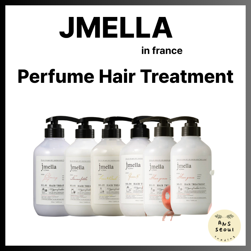 [JMELLA IN FRANCE] Perfume Hair Treatment 500ml | ครีมนวดผมหอมสําหรับผมแห้ง & ยุ่งเหยิง | 6 กลิ่น