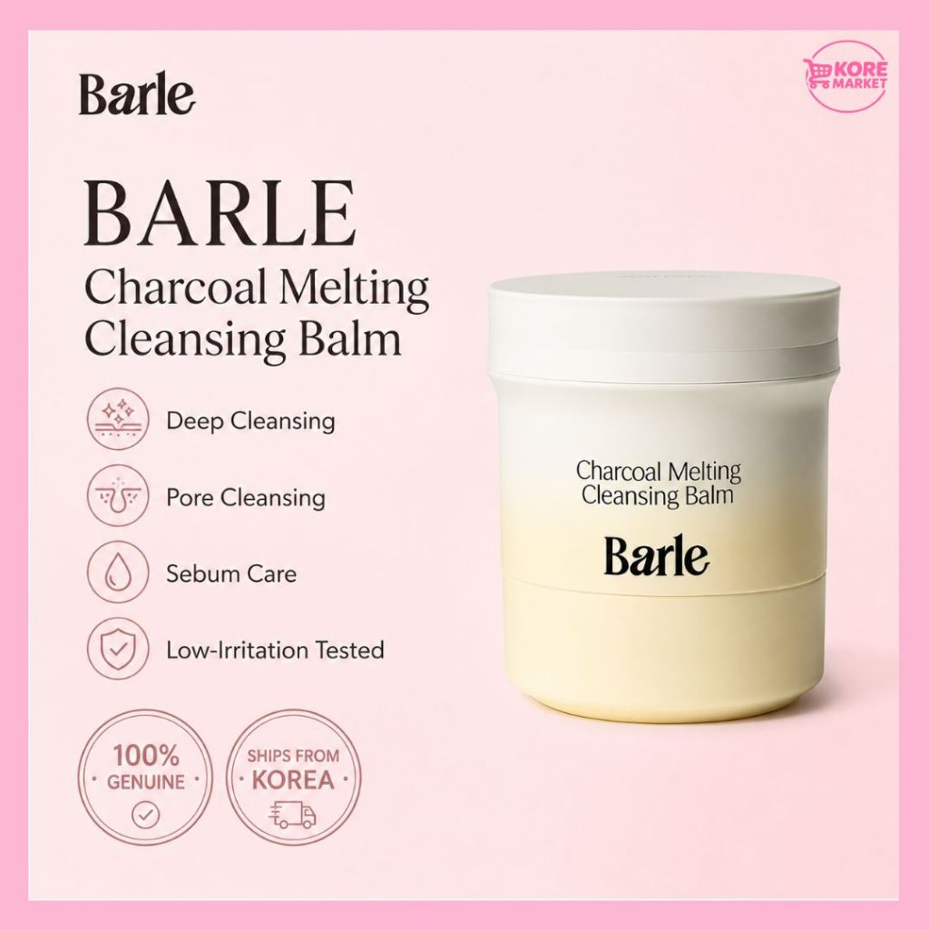[BARLE] Charcoal Melting Cleansing Balm 100g