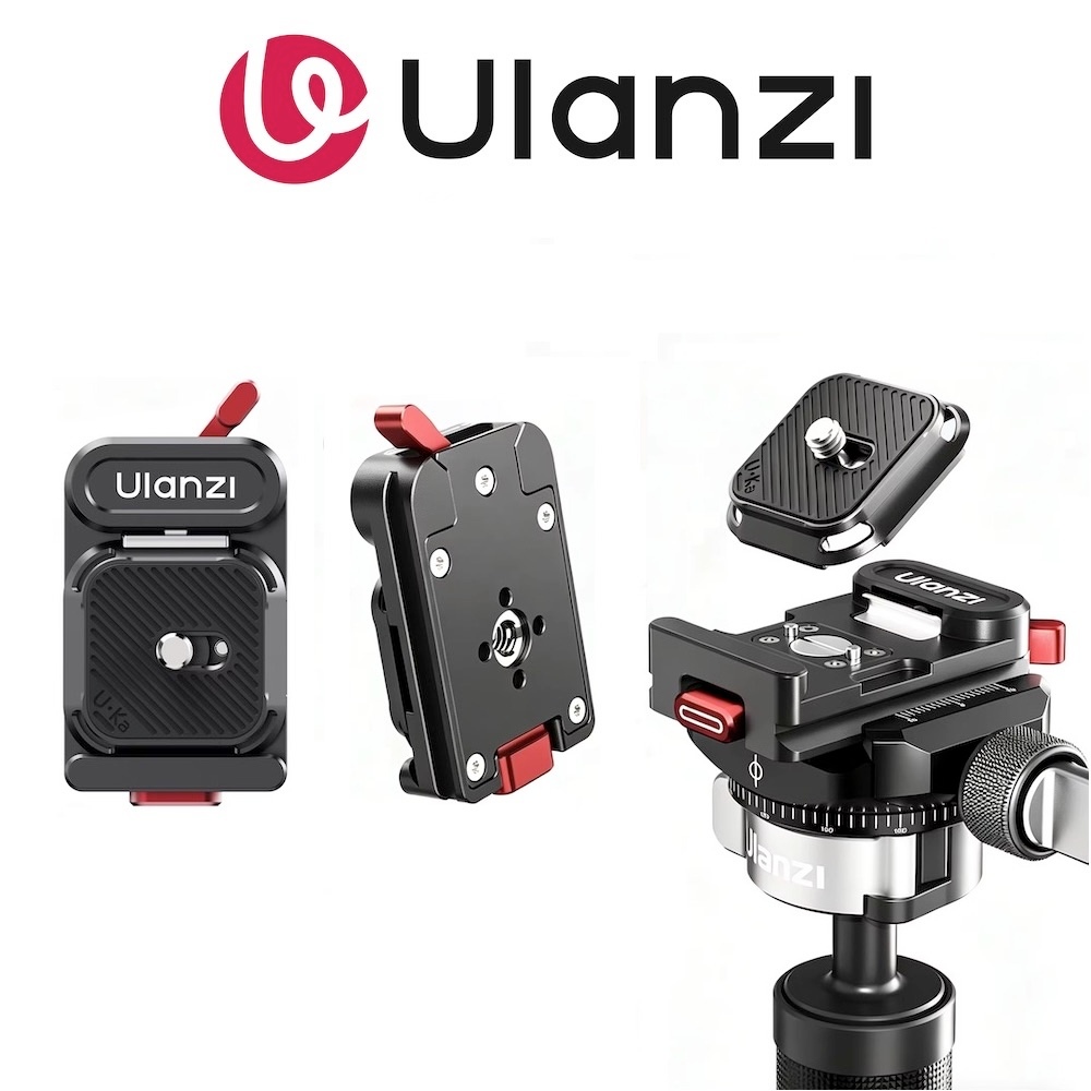 Ulanzi UKA12 UKA Pro Quick Release Plate และ Base Mount Kit สําหรับกล้อง DSLR