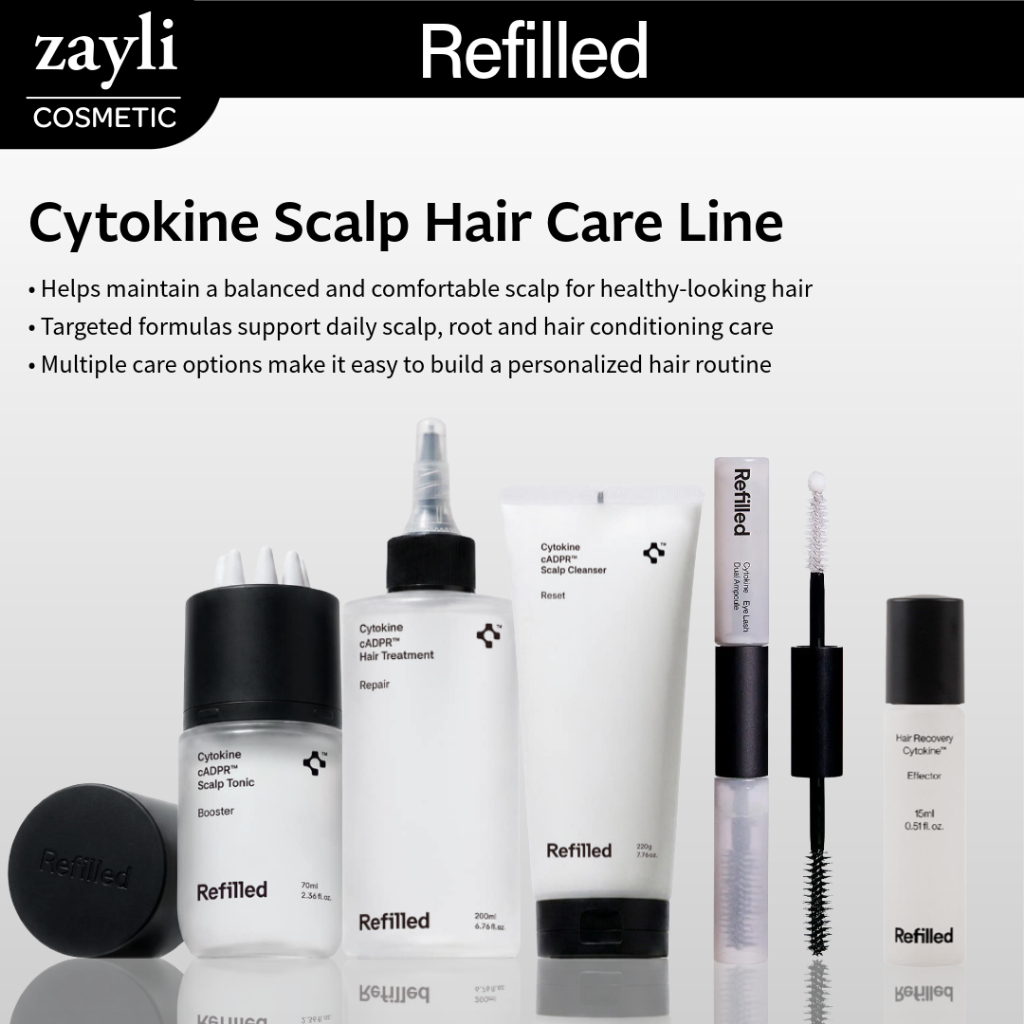 รีฟิล Cytokine Scalp Hair Care Collection Tonic Treatment Serum