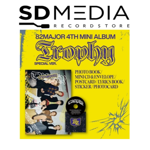 (82MAJOR) 4th Mini Album - ﻿﻿﻿Trophy (﻿Special ver.)
