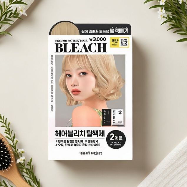 [DAISO] Freemo Factory Hair Bleach, 80ml, 2pc / Korean Hair Bleach / At-Home Lightening / ของแท้ 100