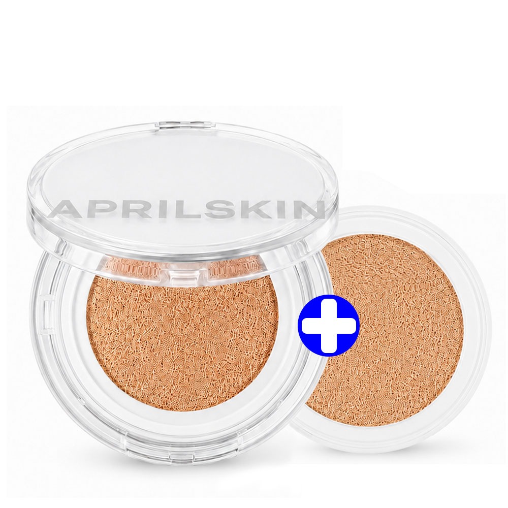 APRIL SKIN Aprilskin Magic Snow Cushion 3.0 + รีฟิล / รองพื้น AprilSkin คุชชั่น / AprilSkin Magic Sn