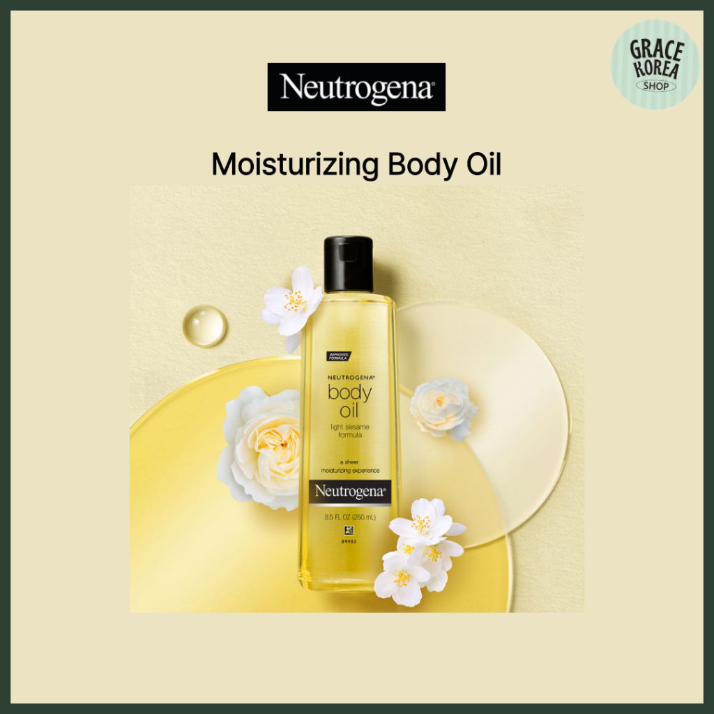 [NEUTROGENA] Sesame Body Oil Floral 250ml Moisturizing Body Oil