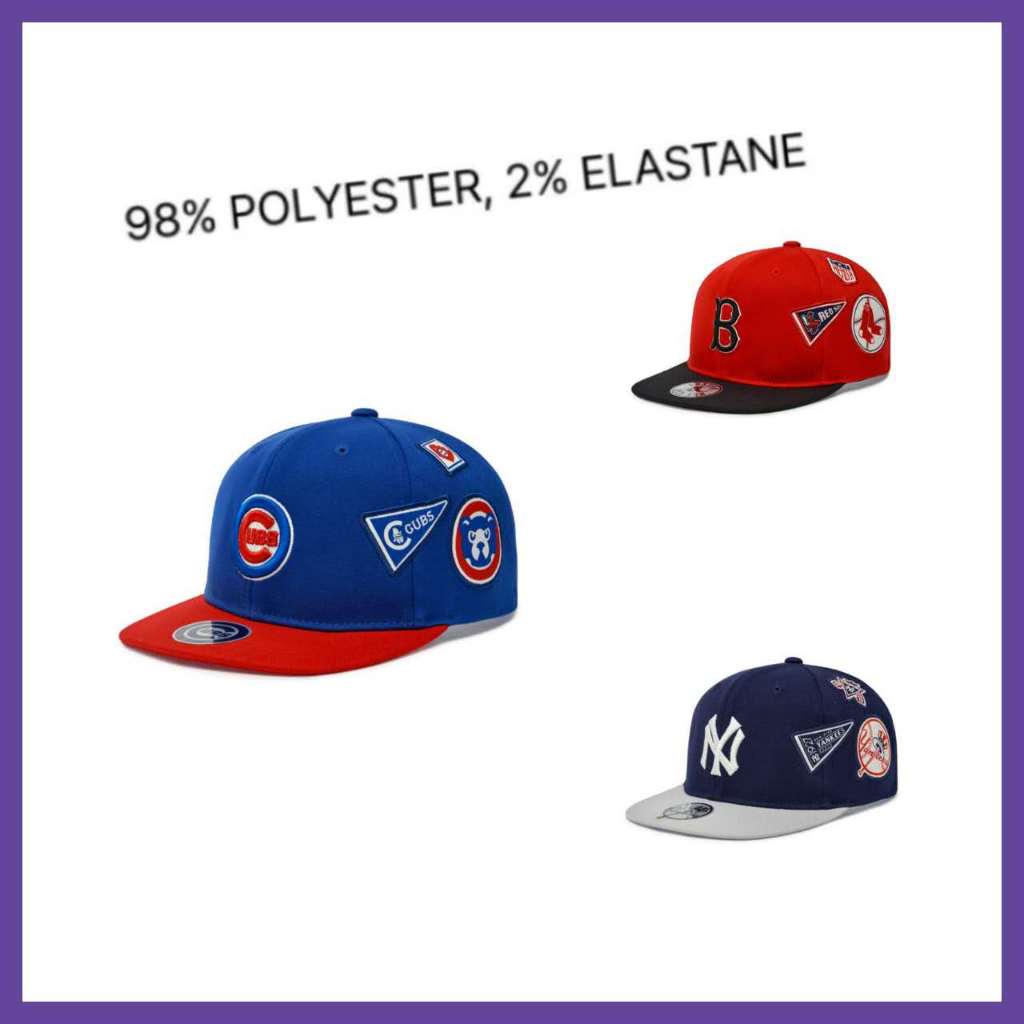 [ML2] 7ACPB356N MLB Signature Colorblock Patch Snapback New York Yankees