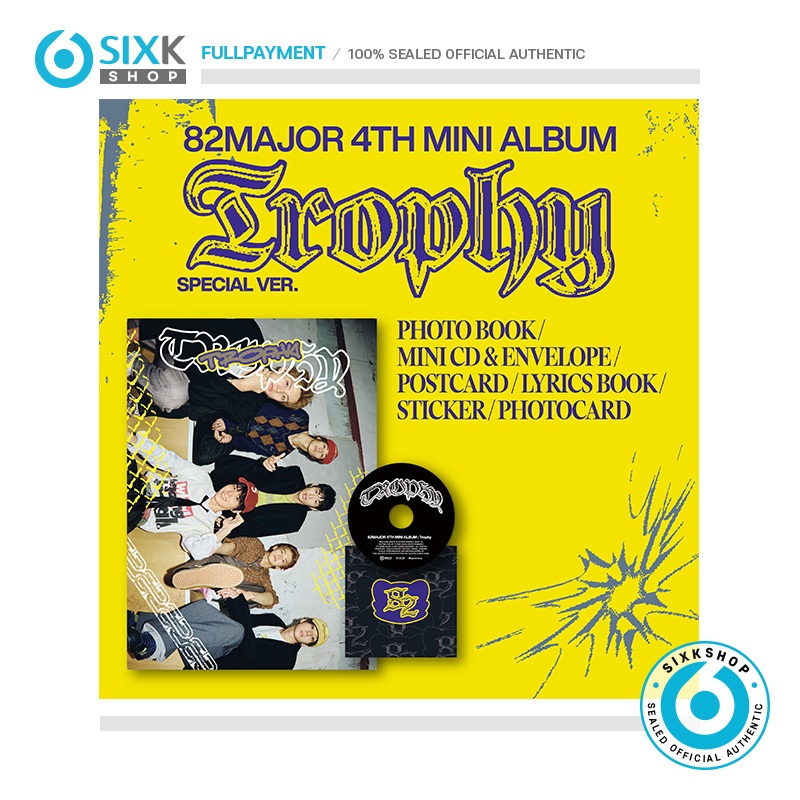 82MAJOR 4th Mini Album 'Trophy' (Special ver.)