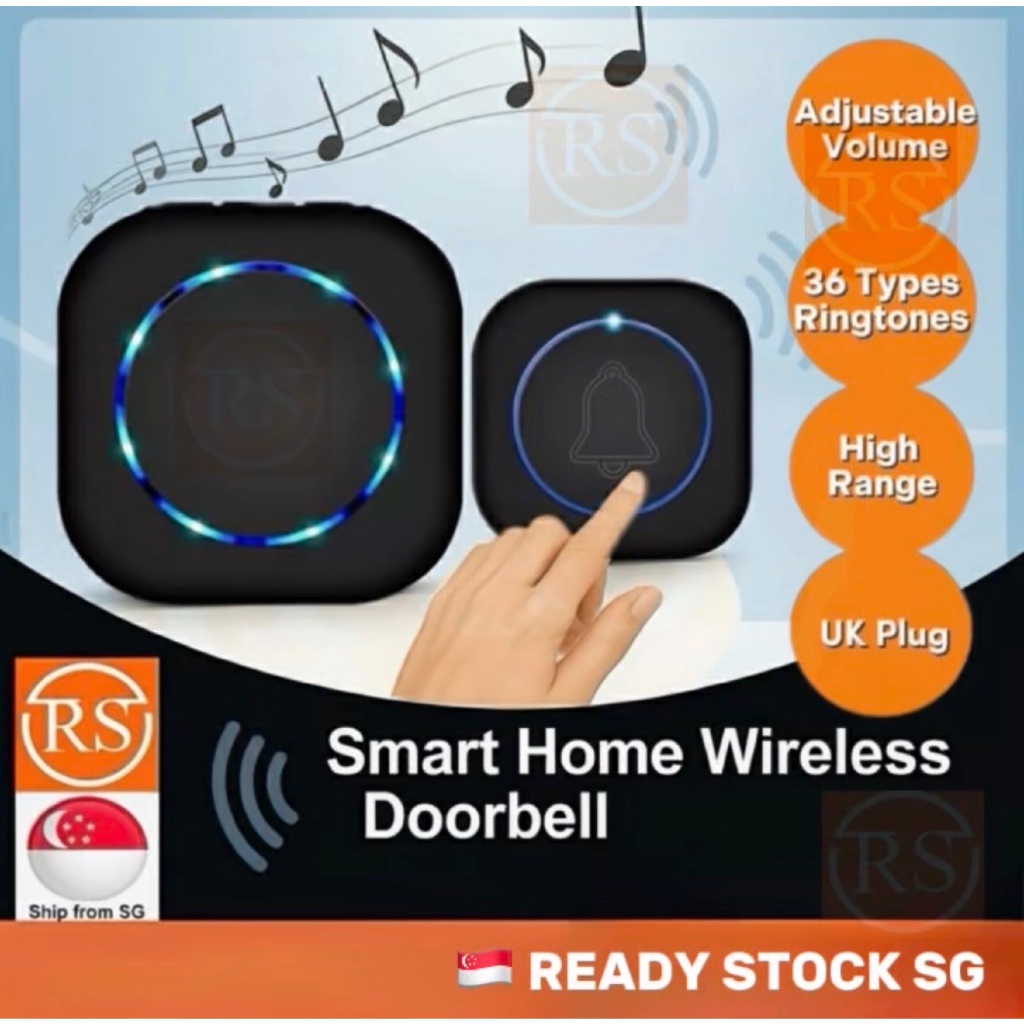 ❤️ออดไร้สาย❤️❤Smart Home Remote Digital Chrime ❤️ผู้ขาย SG❤️