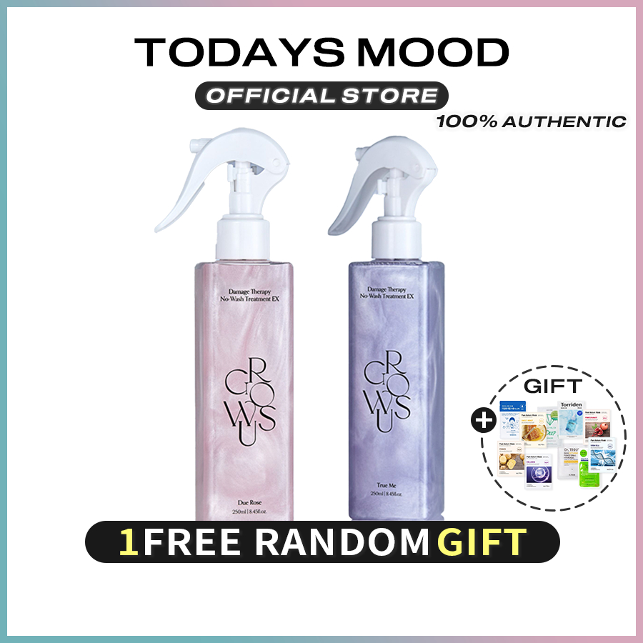 [GROWUS] Damage Therapy No-Wash Hair Treatment EX 250ml | Oliveyoung Cuticle Repair Essence Exfoliating หนังศีรษะโปรตีนเสริมสเปรย์ฉีดผม