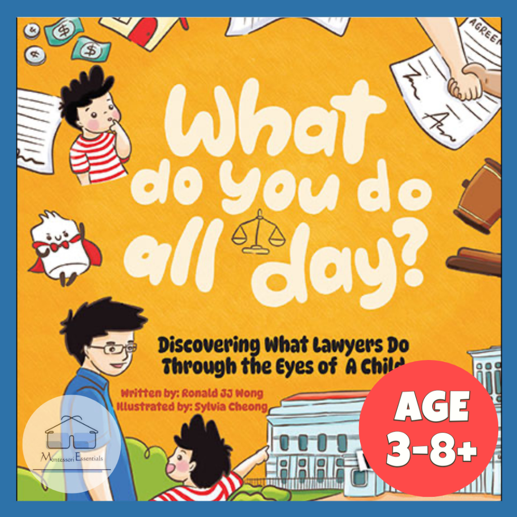 (What Do You Do All Day?) WS E - Discovering What ทนายความ Do Through the Eye of a Child - หนังสือเด