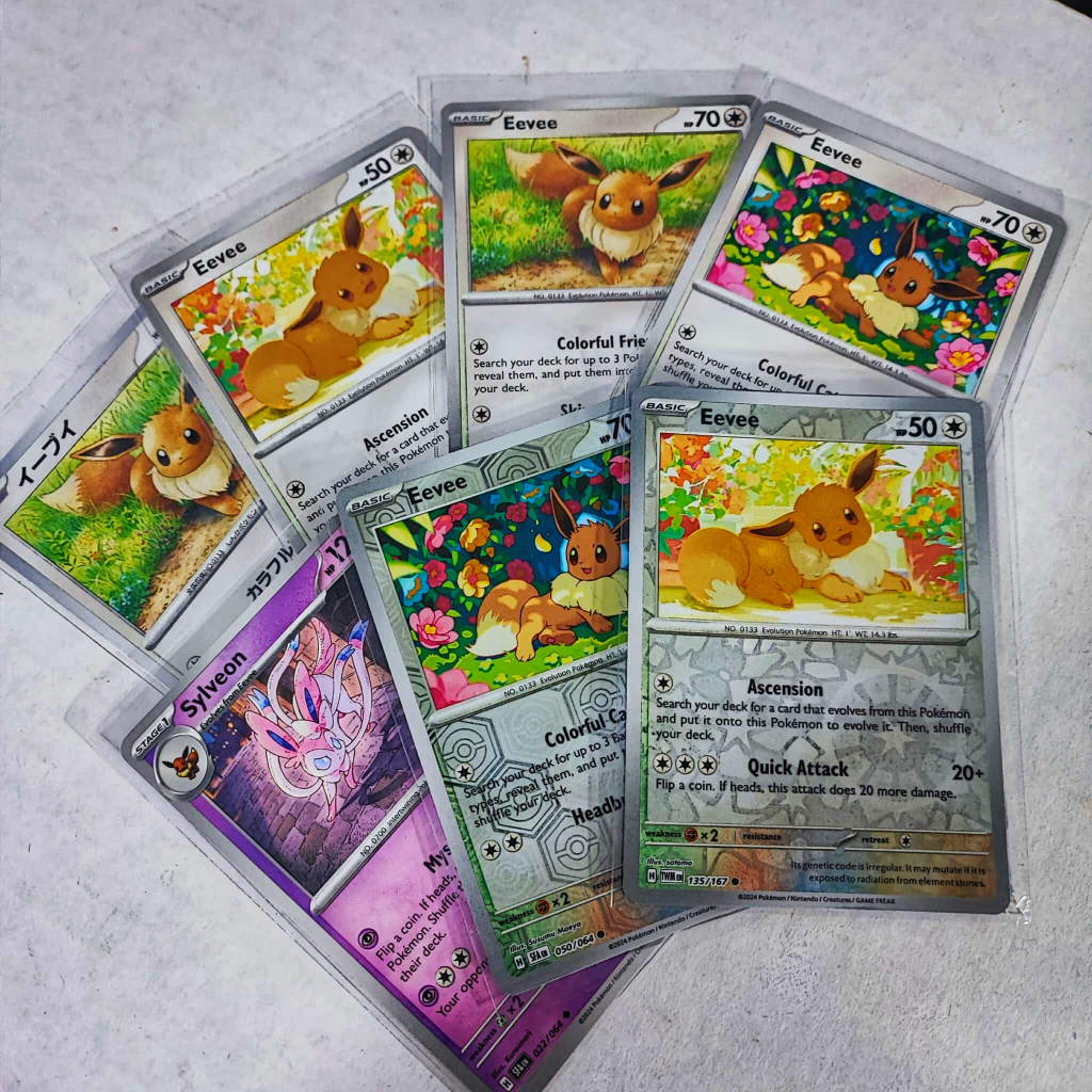 [การ์ดโปเกมอน] ชุด Pikachu & Eevee Bundle