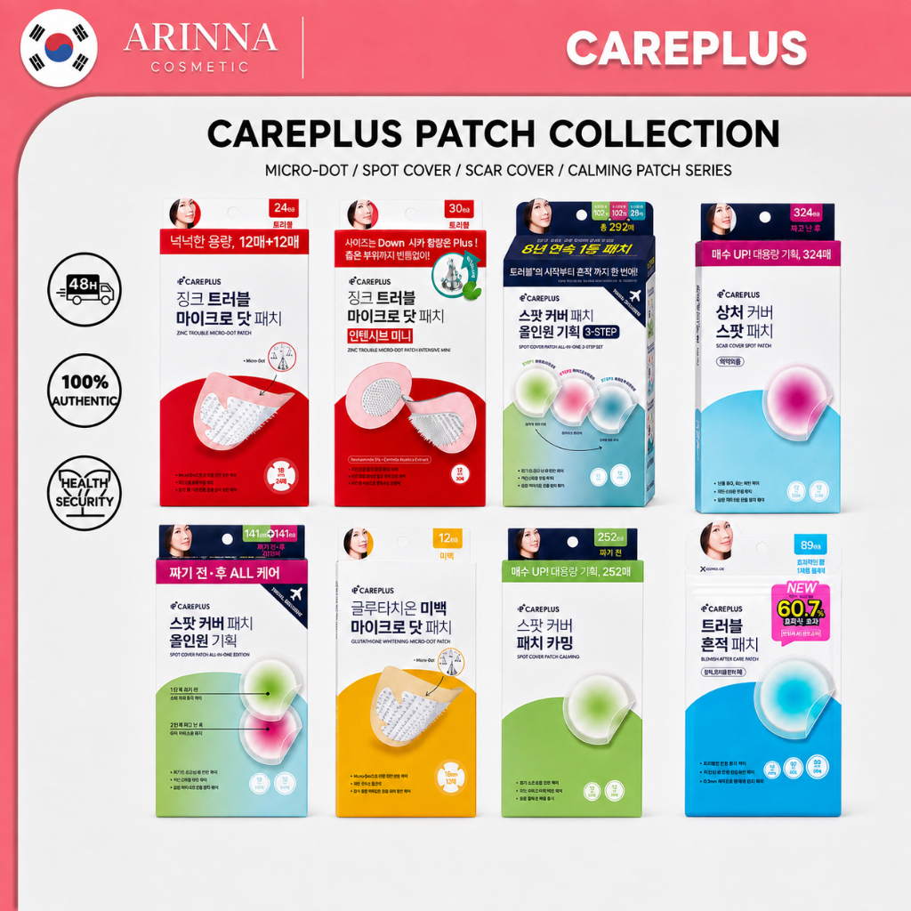 [OLIVE YOUNG] Careplus Pimple Patch / Acne Patch / Spot Cover / Scar Cover / Whitening / Salicylic A