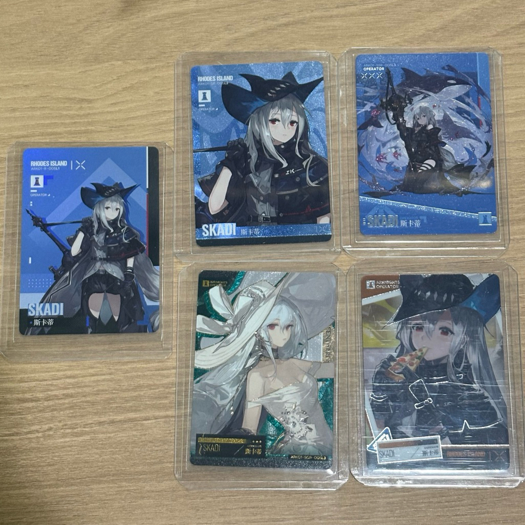 (เซต Skadi) KAYOU Arknights Fluorescent Dream & Streamer Gift Series