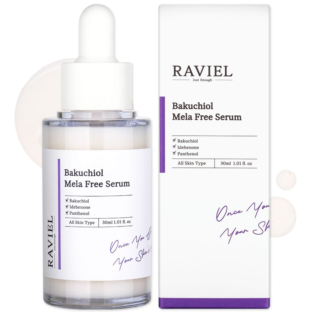RAVIEL Bakuchiol Radiant Ampoule Serum 30ml Hydrating & Texture Care