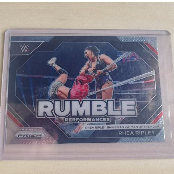 2024 WWE Panini Prizm - Rhea Ripley Rumble Performances ใส่