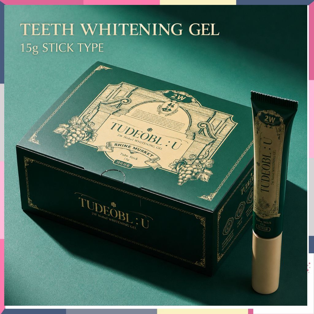 [2W] Self Tooth Whitening Gel, Shine Muscat, 1 ชุด / เจลฟอกสีฟันเกาหลี / รส Shine Muscat by MIRACLE