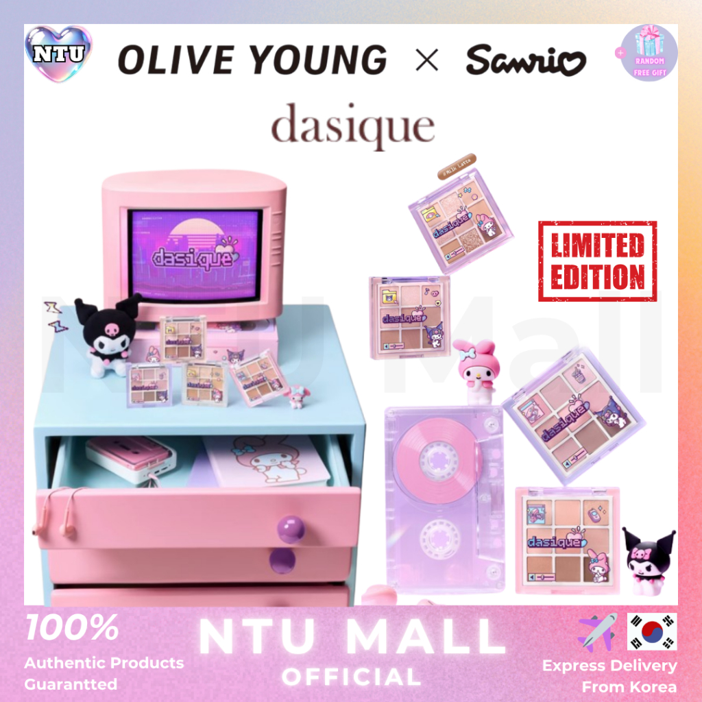 [Dasique X Sanrio] ใหม่ Sanrio Character Limited Edition Mini Shadow Palette