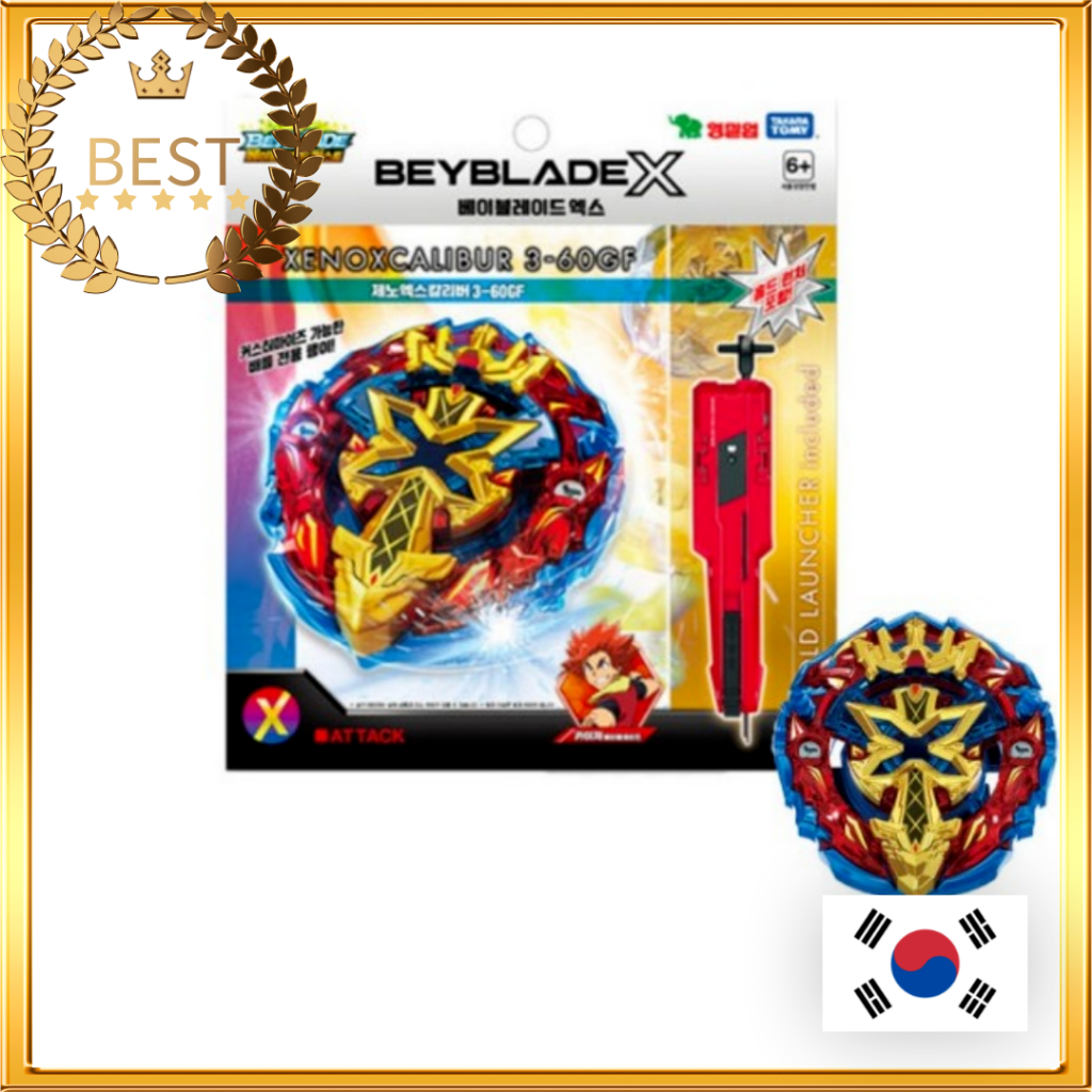 [TAKARA TOMY] Beyblade X BX-00 XENO X CALIBUR 3-60GF
