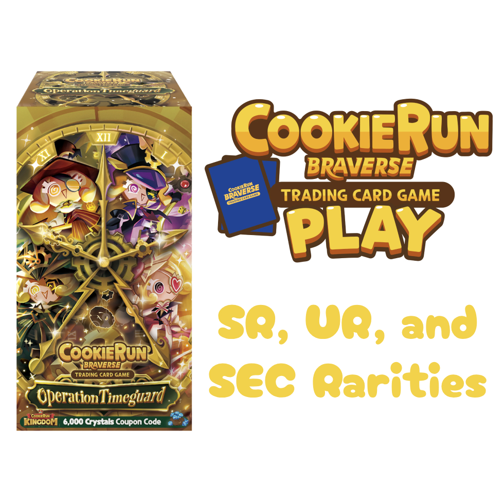 Cookie Run Braverse TCG Singles BS5+6 Operation Timeguard SR/UR/SEC