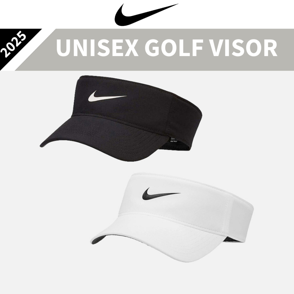 [NIKE] Dri-FIT Ace Golf Visor - Unisex Free Size(M/L) (HJ3689)