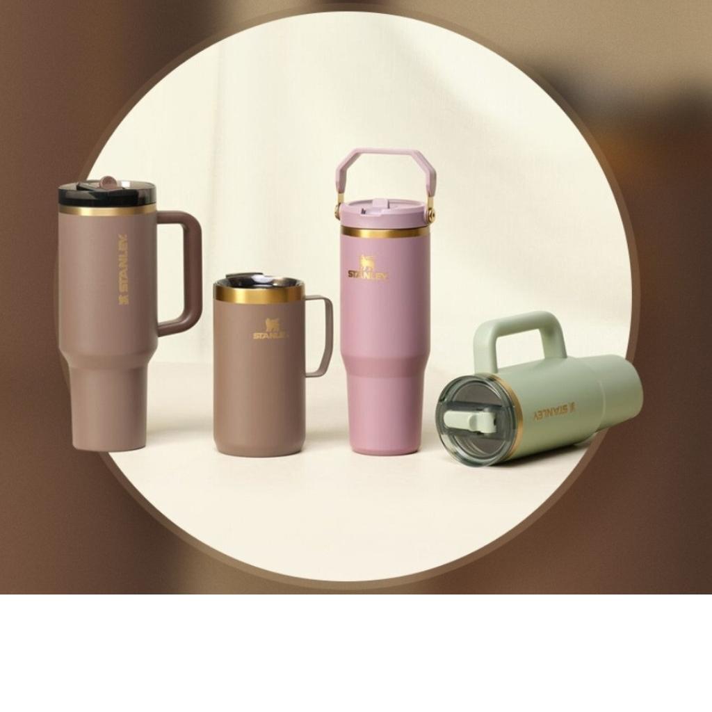 STANLEY แก้วน้ําฤดูใบไม้ร่วง Limited Edition Refresh Collection แก้วกาแฟ 18/8 สแตนเลส