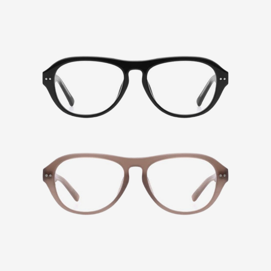 RIETI VITO RT 1020 Blue Light & UV Blocking Retro Chic แว่นตา 2 สี