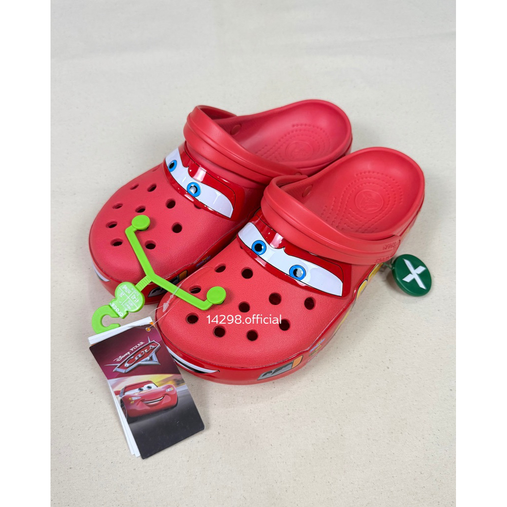 พร้อมส่ง  Crocs x Lightning McQueen