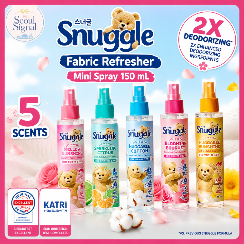 Snuggle Double Soft Fabric Refresher 150ml Mini Spray 1pc