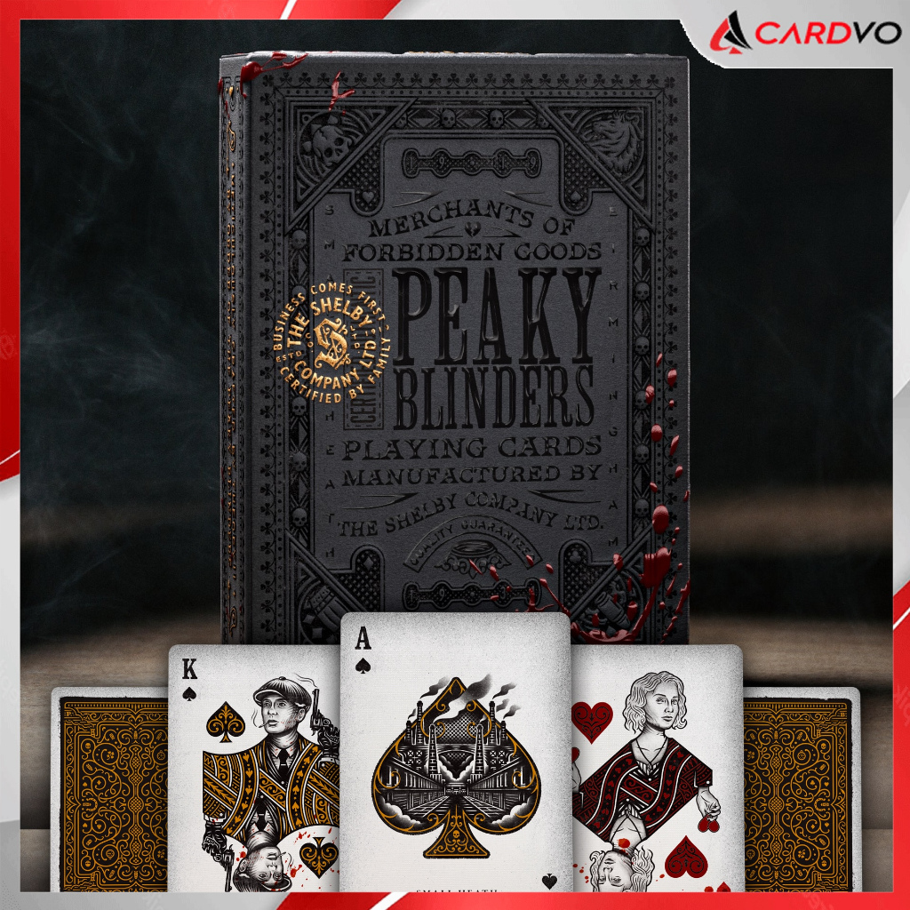 การ์ดการเล่น Peaky Blinders โดย Theory 11 Official Cillian Murphy [จัดส่งภายใน 2 วัน]