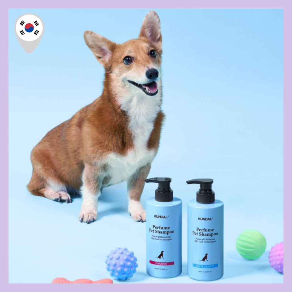 [KUNDAL] Nature Mild Perfumed Pet Shampoo White Laundry 500ml 1ea Dog Grooming Care