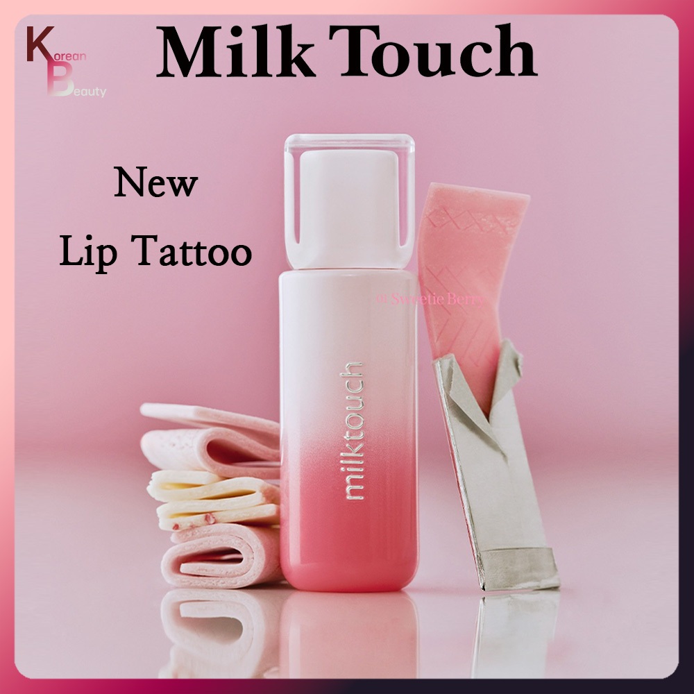 [Milk Touch] Silver Veil Tissue Off Lip Tattoo Tint 6 สี