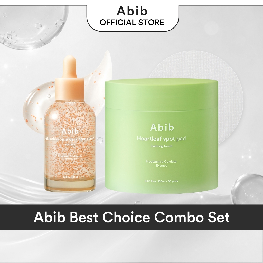 Abib Choice Combo (Glutatimosome Serum+ Heartleaf Pad)