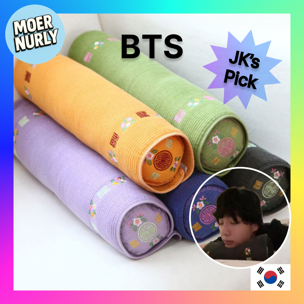 [Begozani] BTS Jungkook Cypress Buckwheat Pillow–สนับสนุนคอปากมดลูกแบบดั้งเดิมของเกาหลีสําหรับคอเต่า