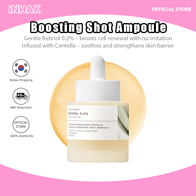 SKIN1004 Madagascar Centella Retinol 0.2 Boosting Shot Ampoule 30ml