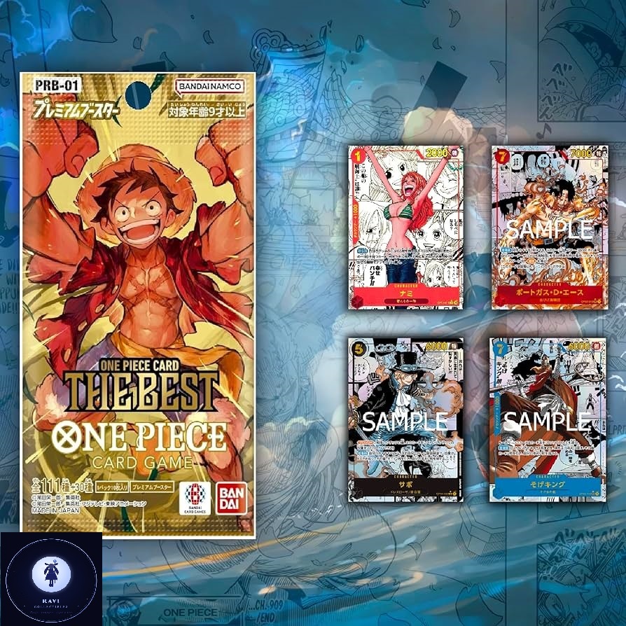 การ์ดเกมวันพีซ One Piece PRB-01 Booster Pack PRB01 OP TCG