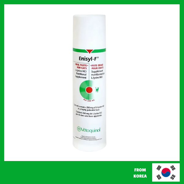 [Vetoquinol] Enisyl-F 100ml / อาหารเสริม Cat L-Lysine