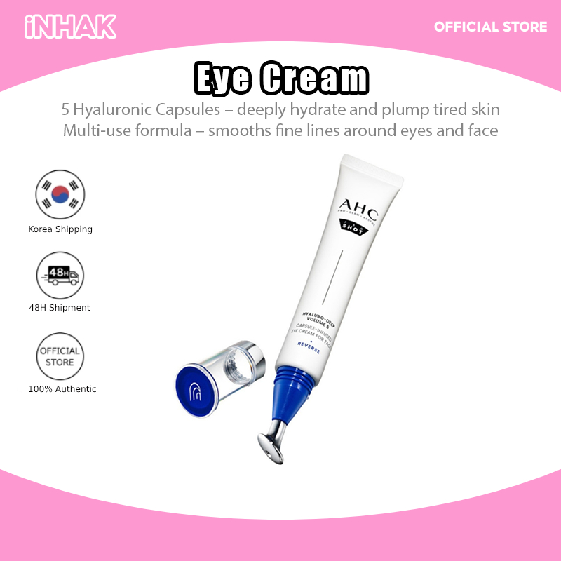 AHC Pro Shot Hyaluro-Deep Volume 5 Capsule-Infused Eye Cream For Face 30ml