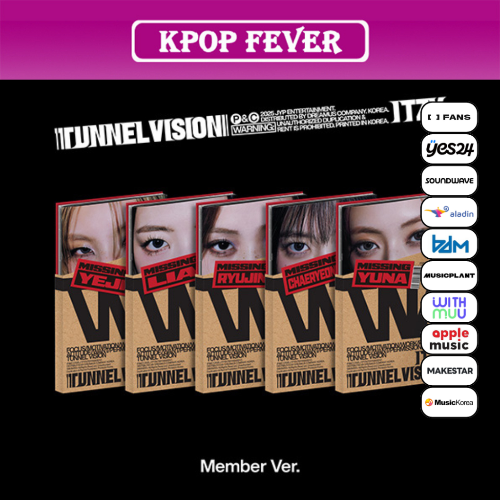 ITZY [TUNNEL VISION] Member Ver / ALBUM