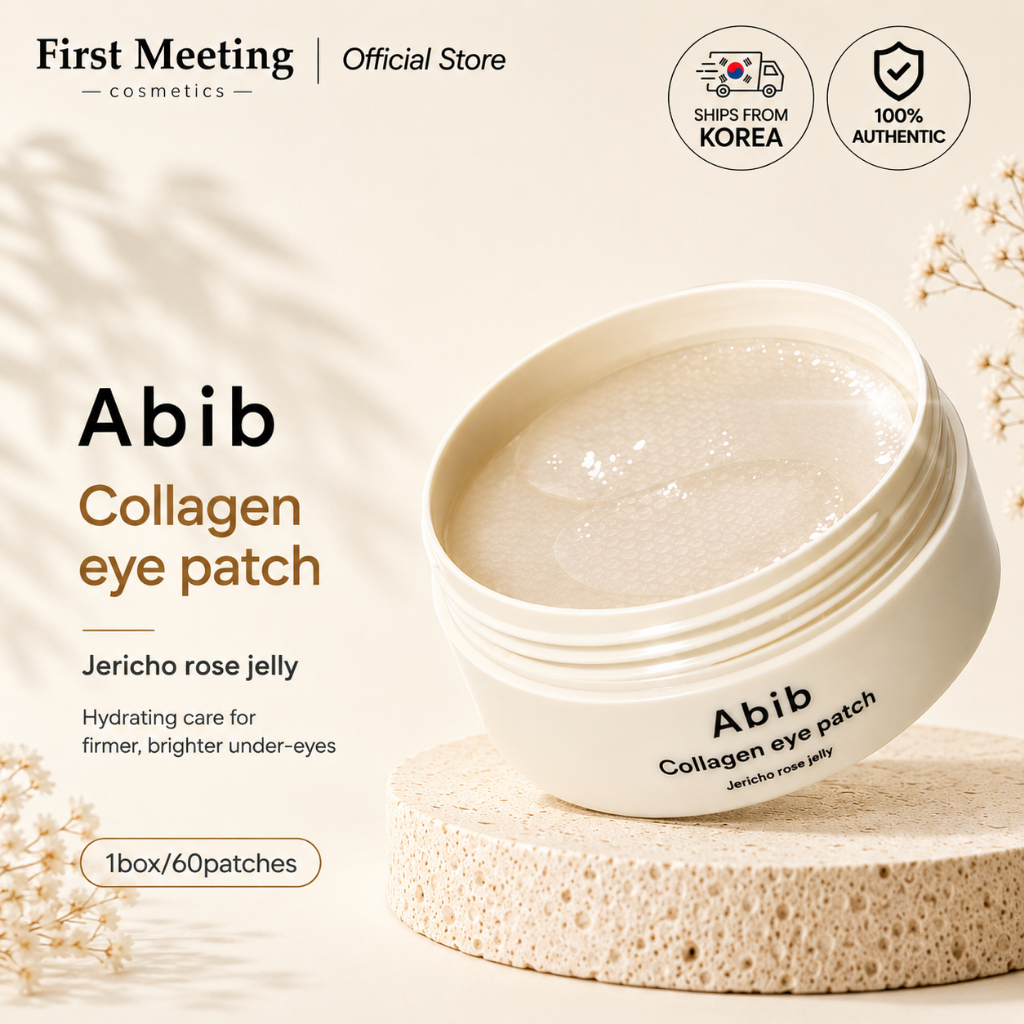 [Aib] แผ่นปิดตาคอลลาเจนมังสวิรัติ Jericho rose jelly (60 ชิ้น)/KR