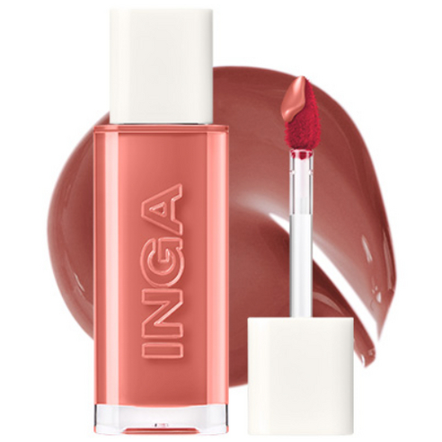 INGA WATER GLOW LIP TINT – HYDRATING, LONG-LASTING, SHINY COLOR