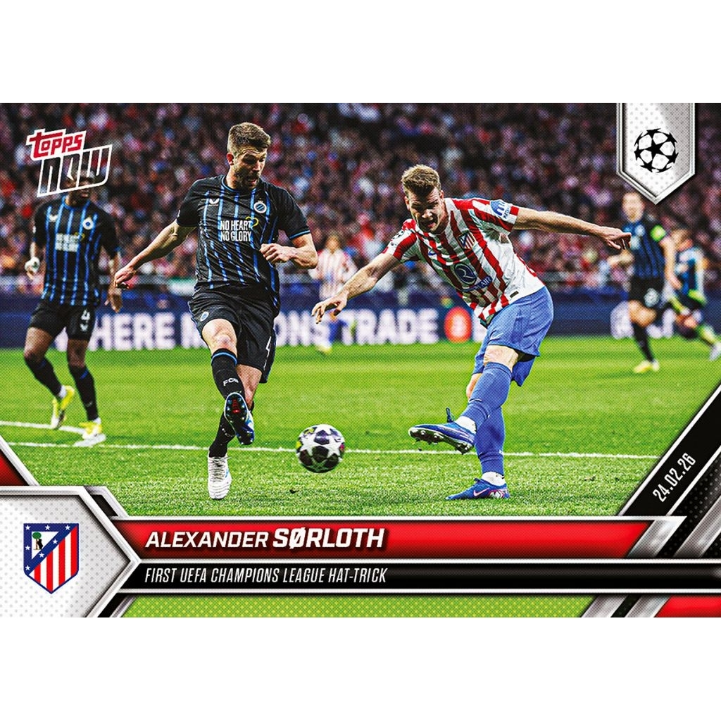 Alexander Srloth - 2025-26 UCL Topps NOW - การ์ด 94